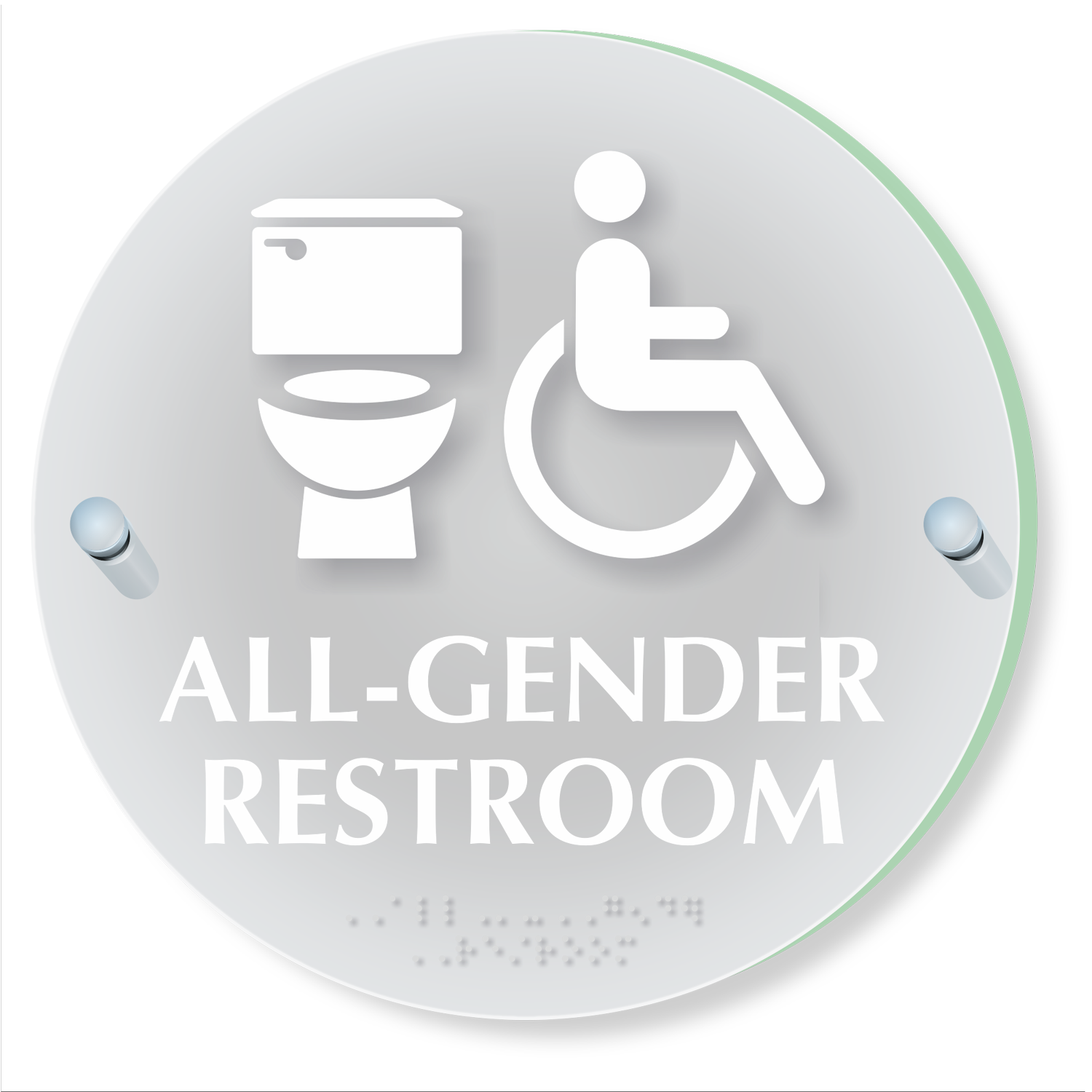 All Gender Family Restroom Sign