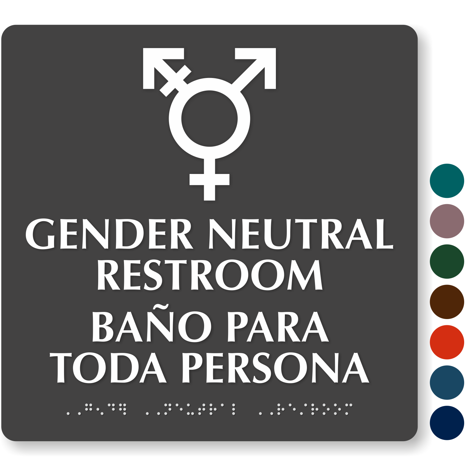 All Gender Restroom Signs Gender Neutral Restroom Signs