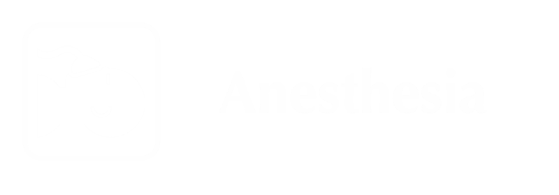 Anesthesia Engraved Hospital Sign