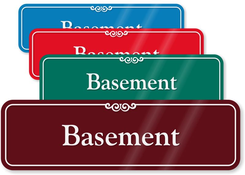 basement-signs-basement-not-an-exit-signs
