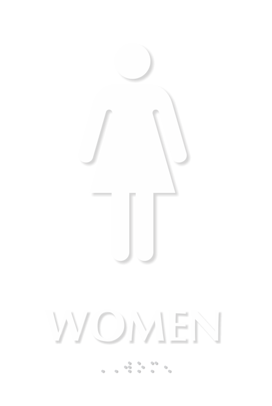 Women Restroom Sign