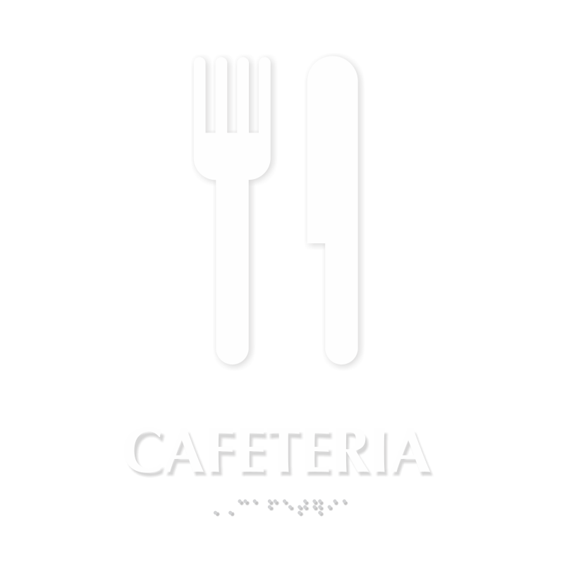 Cafeteria Sign