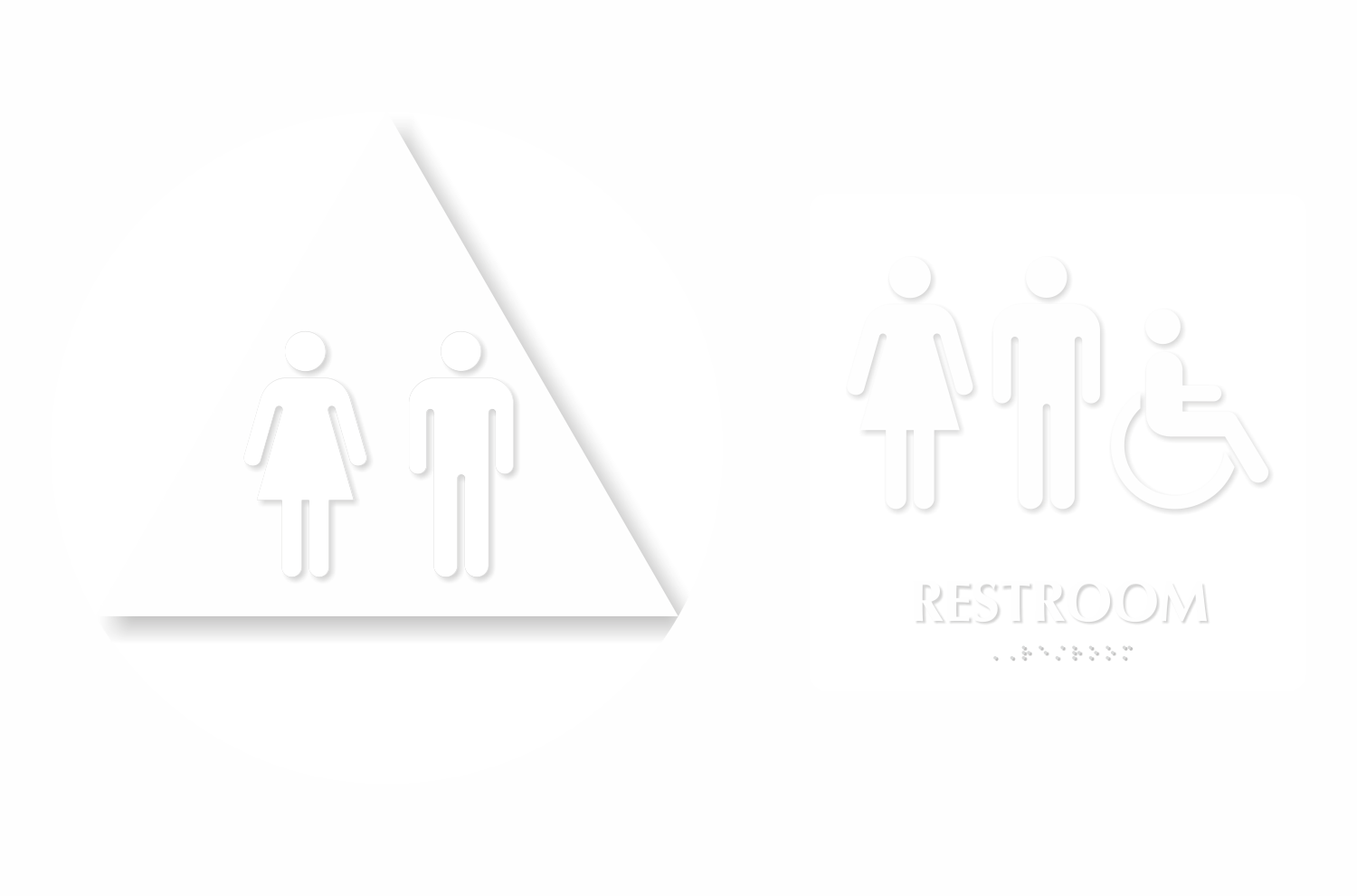 ISA Women Men Pictograms Sign