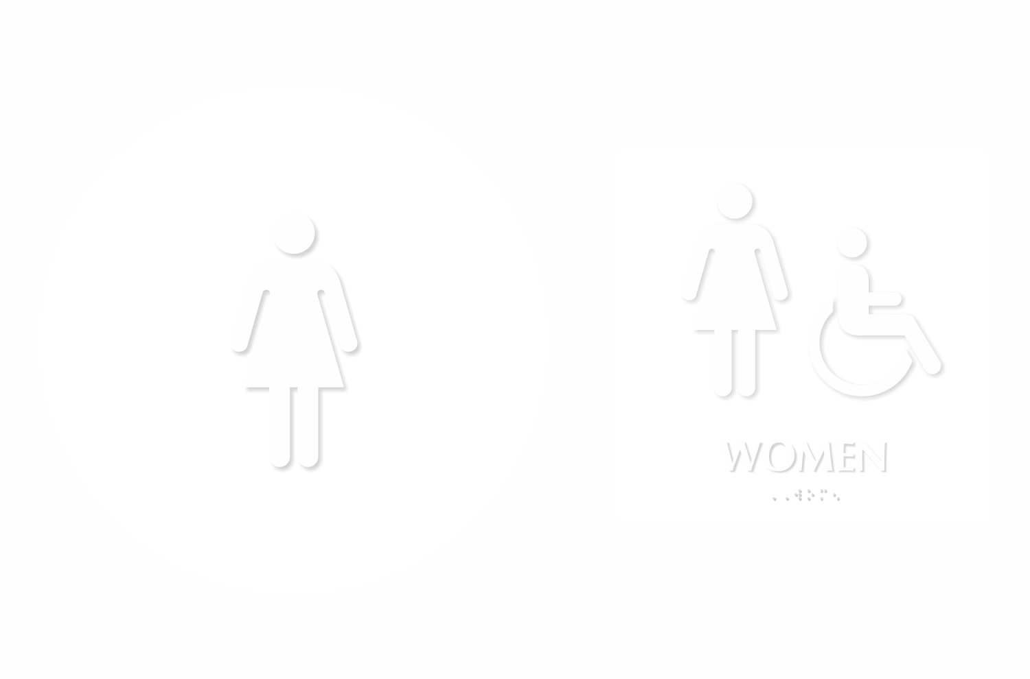 Accessible Pictogram Women Sign