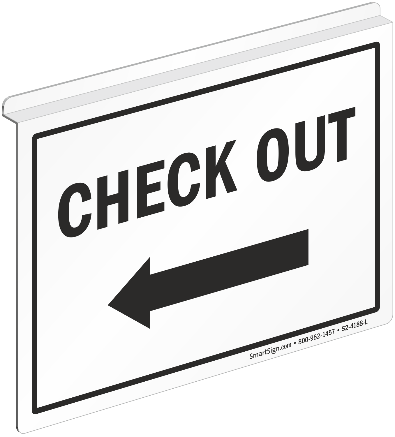 Check Out Signs