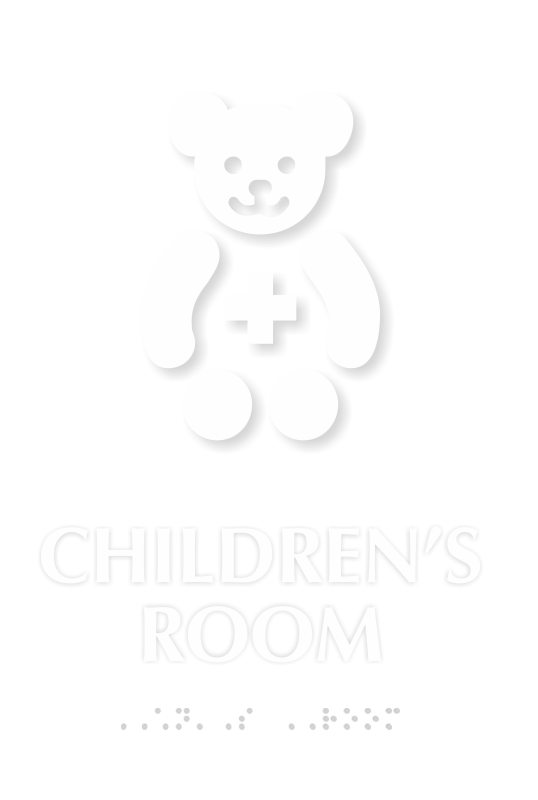 Children's Room TactileTouch Braille Sign