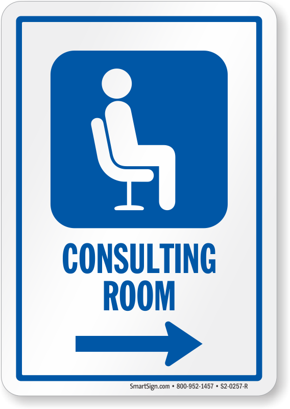 Consulting Room Signs | Consulting Room Door Signs