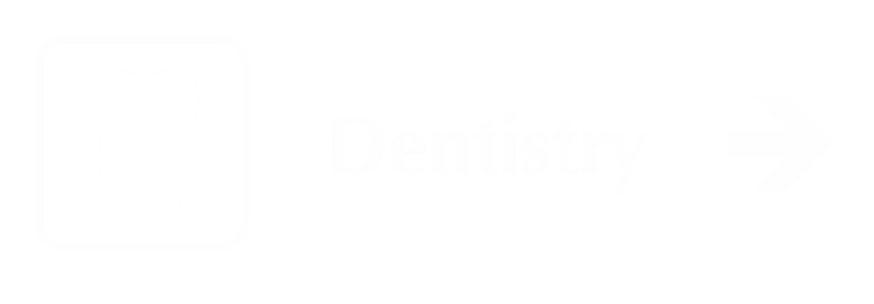 Dentistry Engraved Sign, Tooth, Right Arrow Symbol