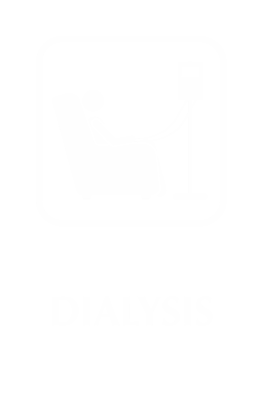 Dialysis Engraved Hospital Sign