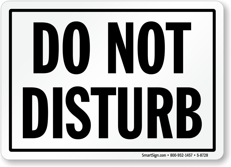 Printable Do Not Disturb Signs For Office