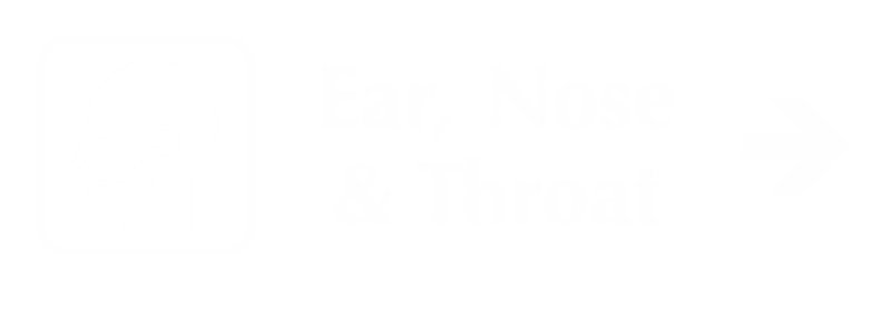 Ear with Nose and Throat Engraved Sign