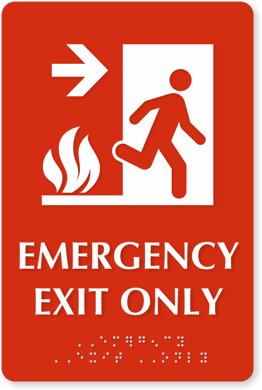 Emergency Exit Signs Best Range High Quality Ships Fast