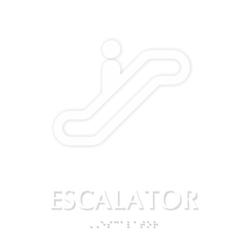 Escalator Sign