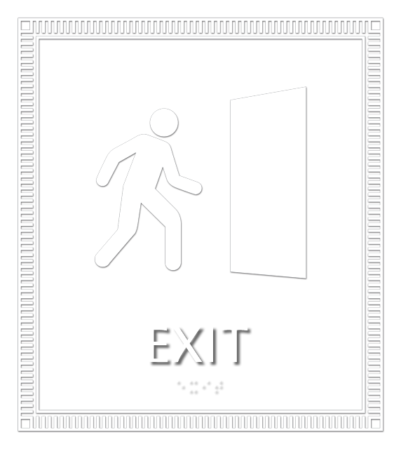 Exit Door Sign