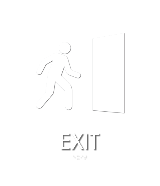 Exit Door Sign