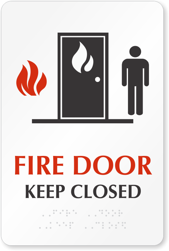 20 Fire Door Keep Shut Stickers ALMOST GONE WITH FREE POSTAGE 