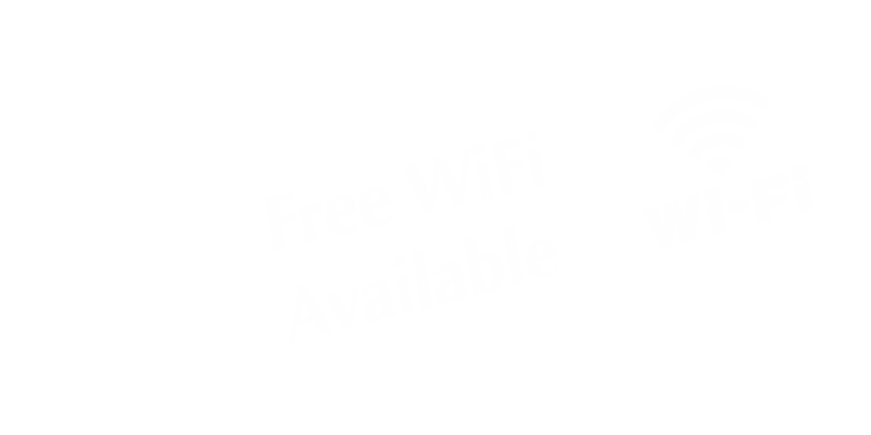 Free WiFi Available Tabletop Tent Sign