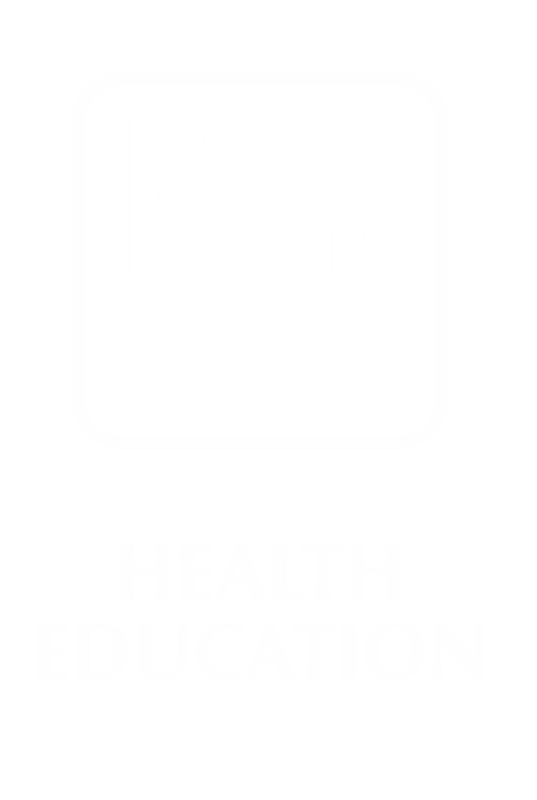 Health Education Engraved Sign