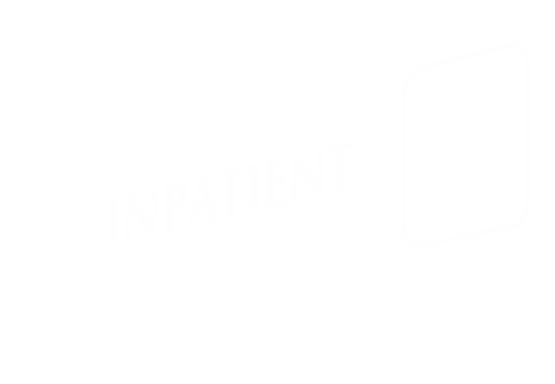 Inpatient Corridor Projecting Sign