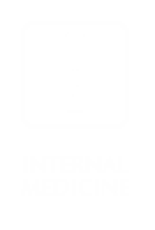 Internal Medicine Engraved Hospital Sign