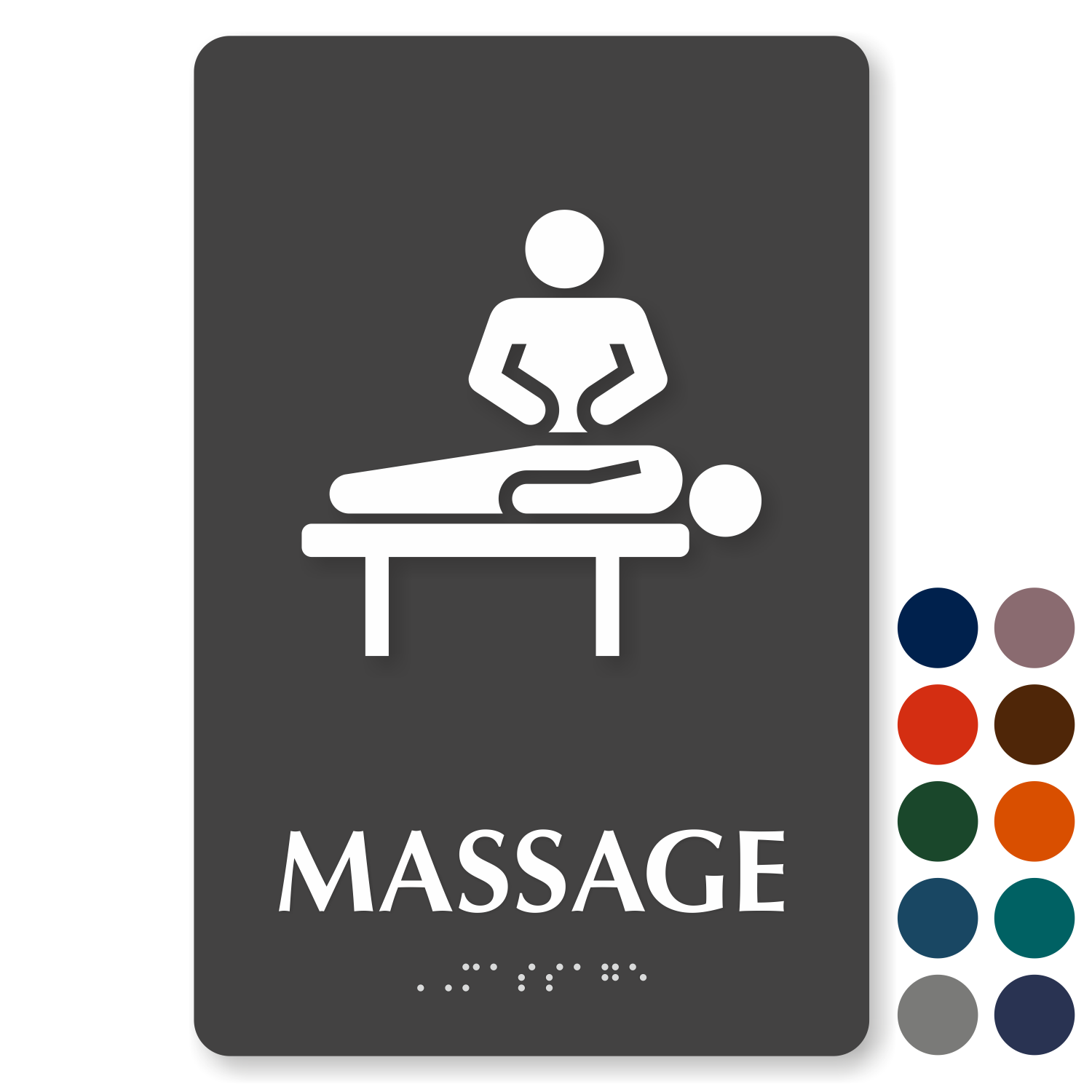 Massage Signs Custom Massage Slider Signs 1439