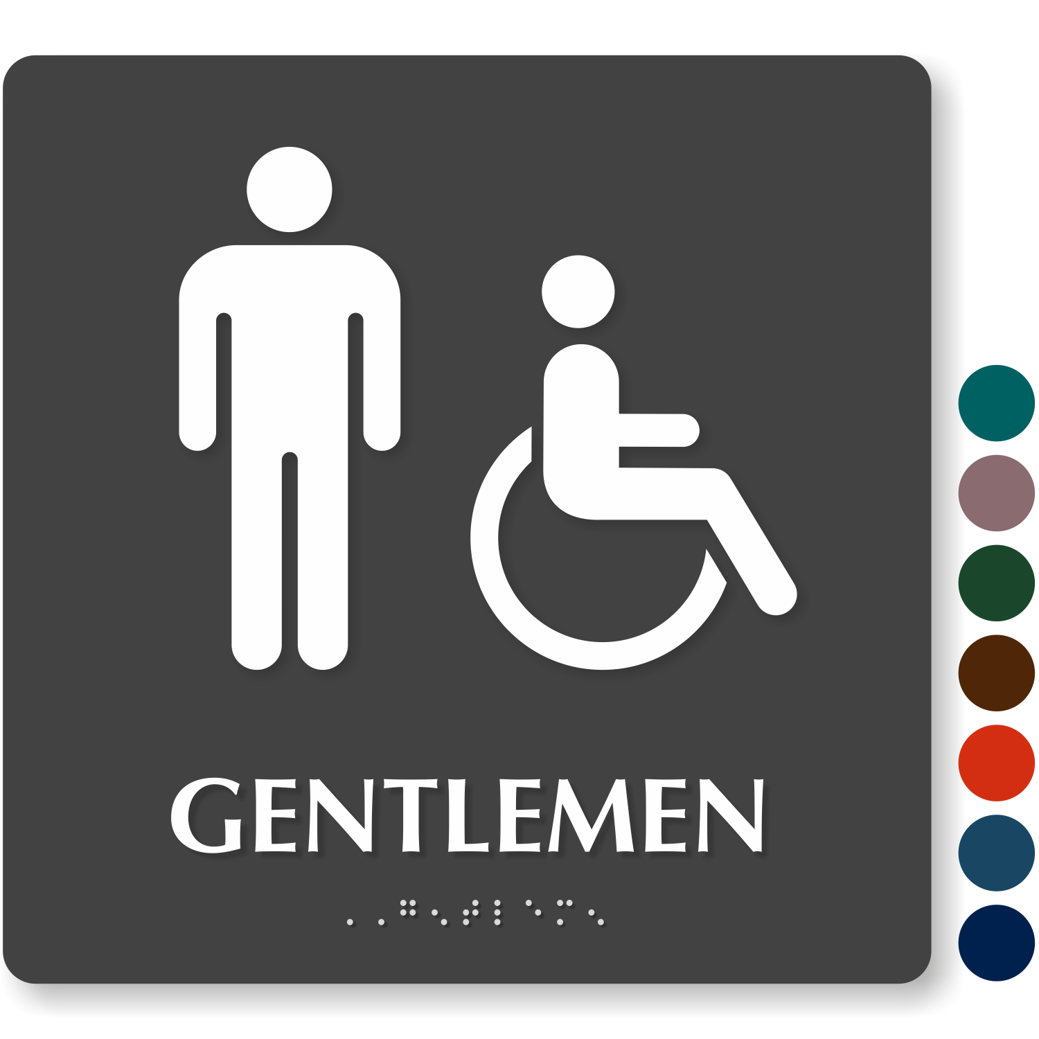 Mens Restroom Signs Gentlemen Restroom Signs