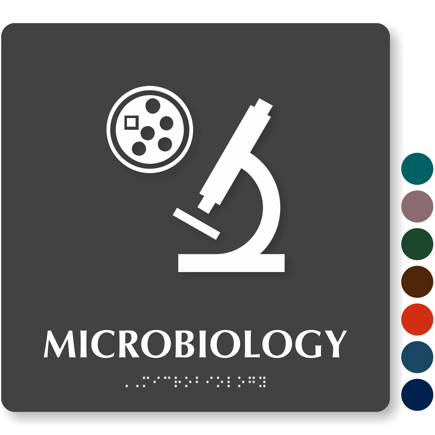 Microbiology Signs | Microbiology Door Signs