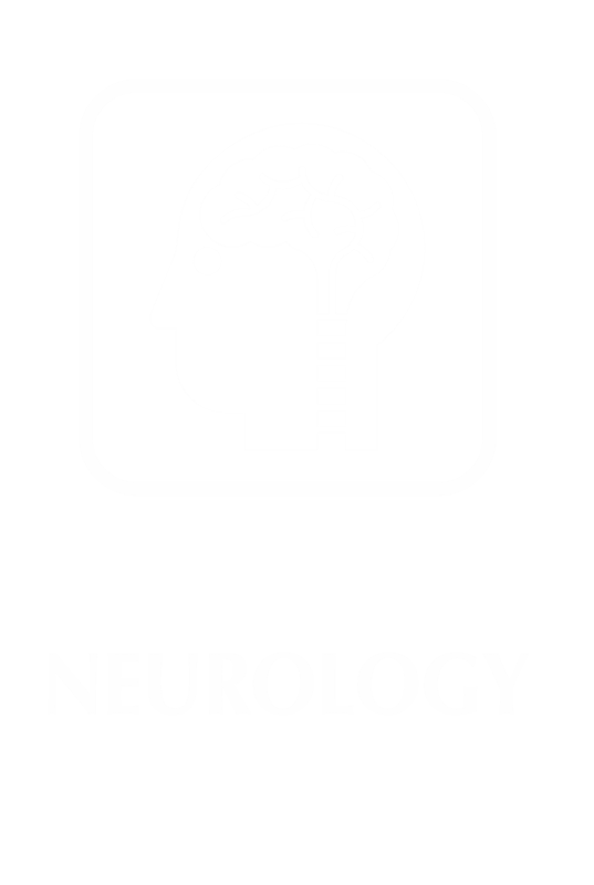 Neurology Engraved Sign, Brain, Spinal Cord, Nerves Symbol