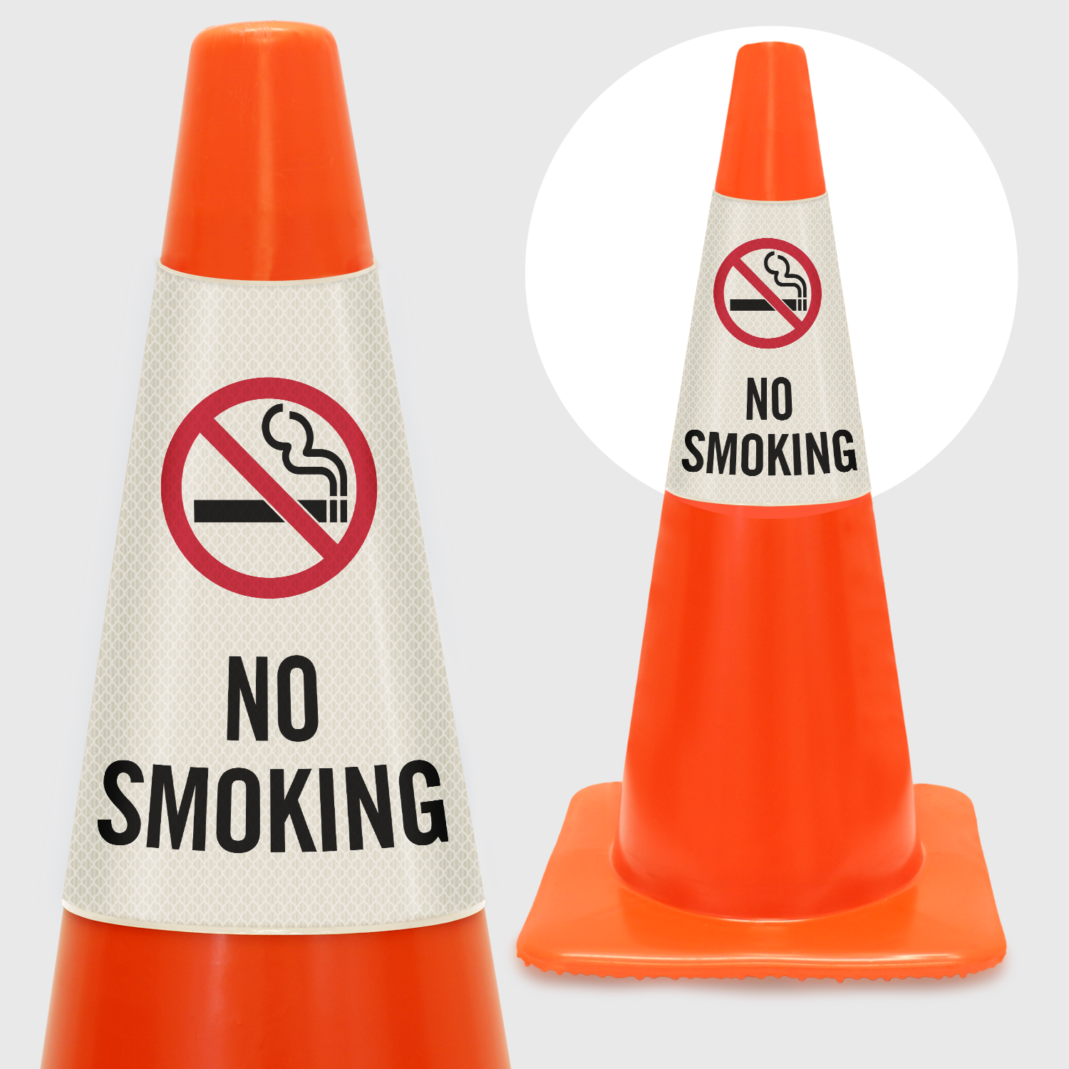 No Smoking ConeBoss Sign, SKU CB1118
