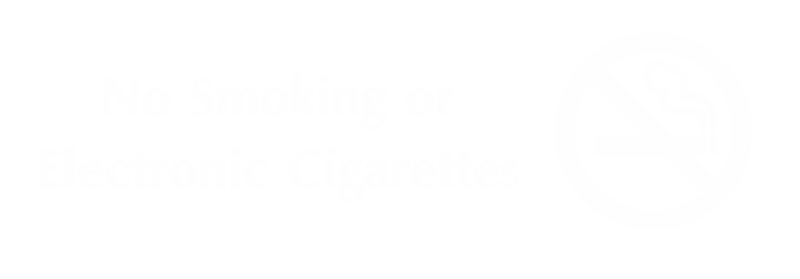 No Smoking Or Electronic Cigarettes Engraved Sign