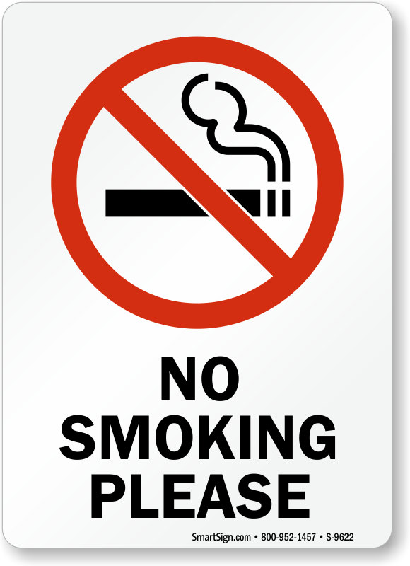 No smoking