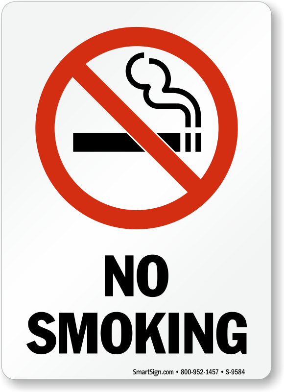 Logo dilarang merokok nosmoking