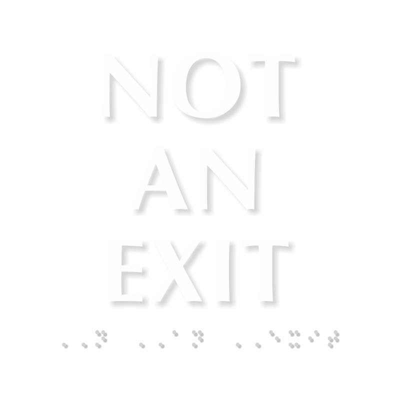 Not an Exit Sign