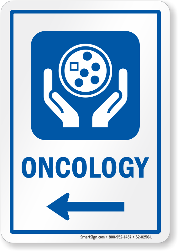 Oncology Signs Oncology Door Signs