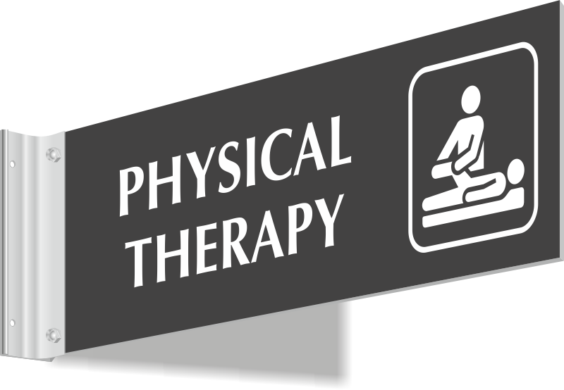 Physical Therapy Signs Physical Therapy Slider Signs