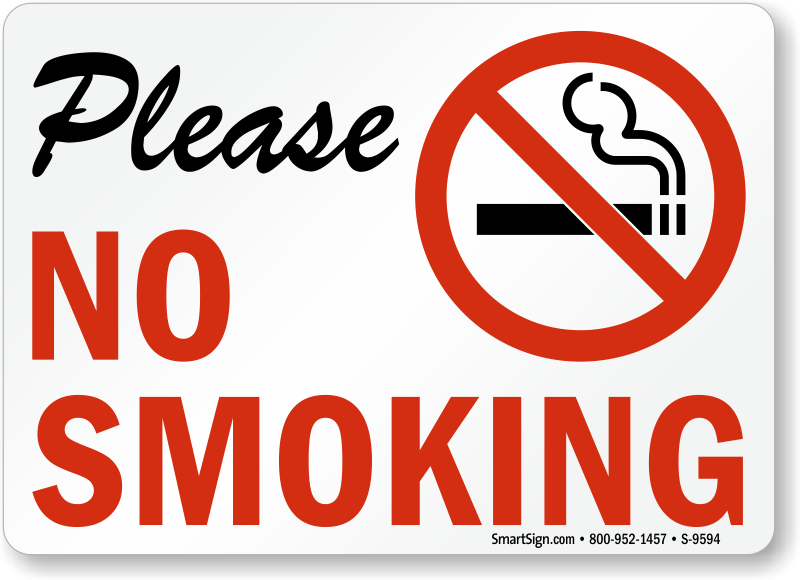 Logo dilarang merokok nosmoking