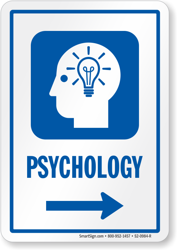 Psychology Signs Psychology Door Signs