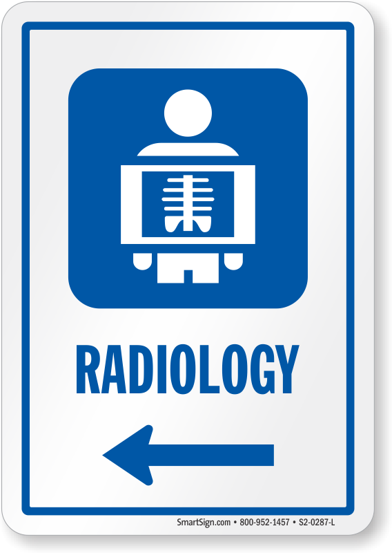 Radiology Signs Radiology Door Signs
