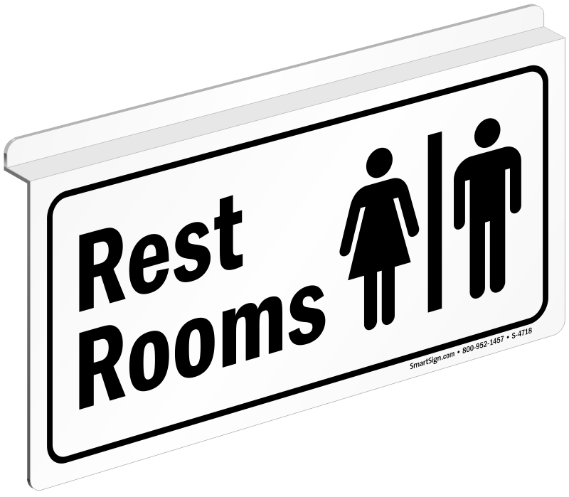 Unisex Restroom Signs Printable