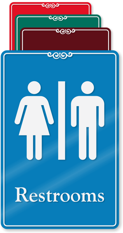 Unisex Restroom Signs Printable