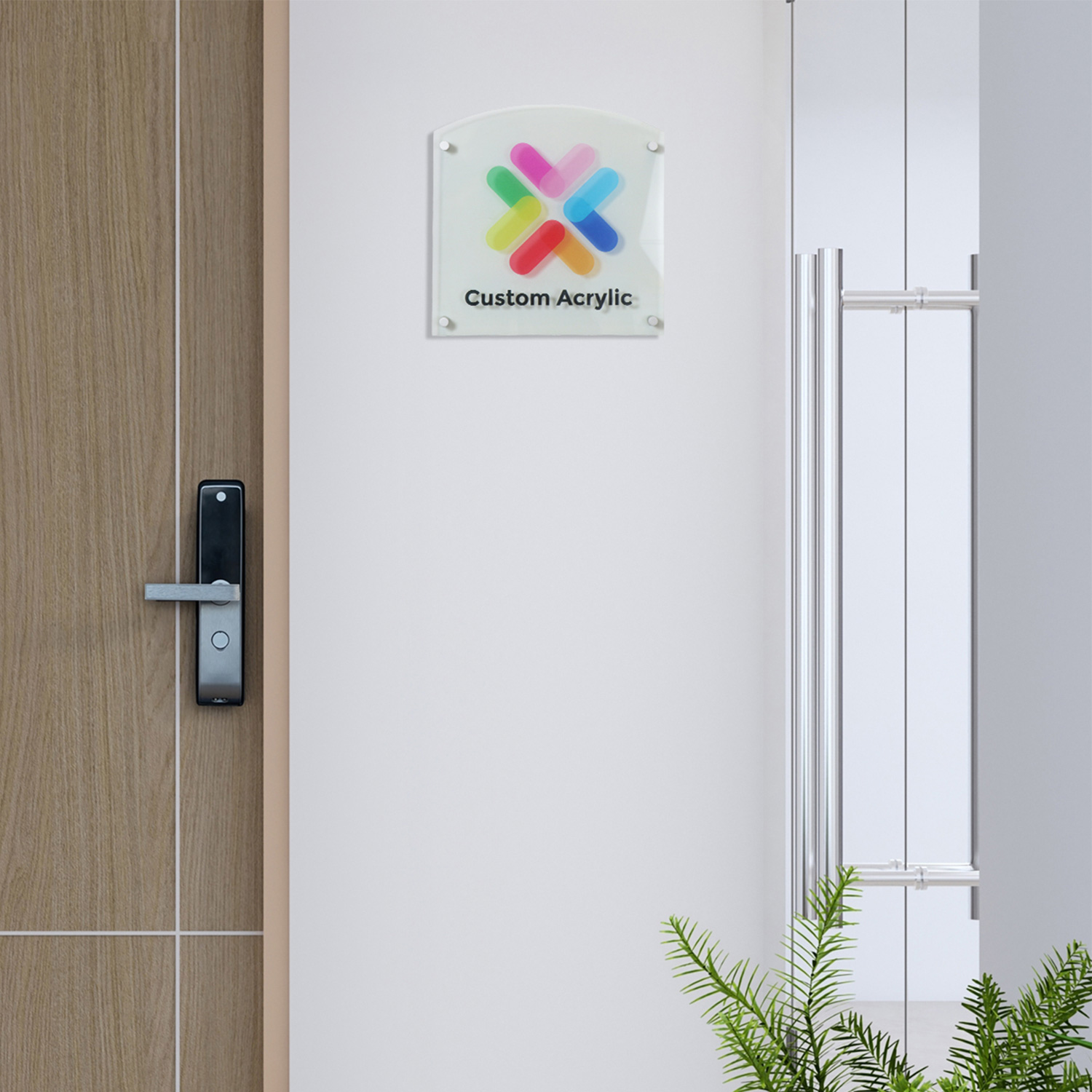 Full Color Custom ClearBoss Sign