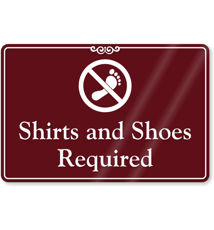 shoes and shirts