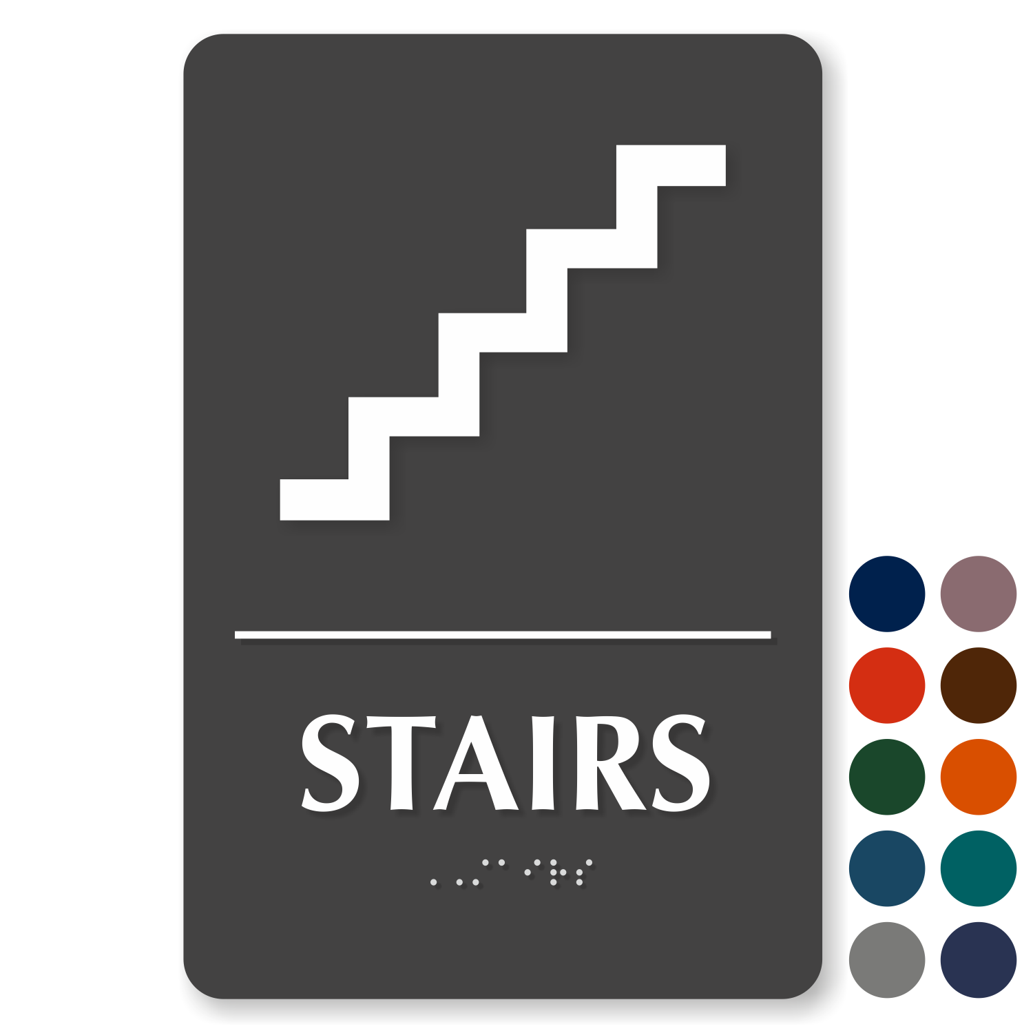 Stairwell Exit And Emergency Exit Stairs Signs At Best Price