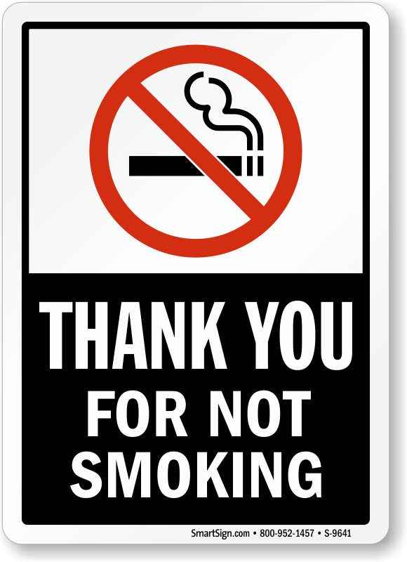 Thank you for not smoking. Not smoking. Thank you for smoking. Нот смокинг.