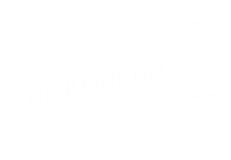 Ultrasound Corridor Projecting Sign