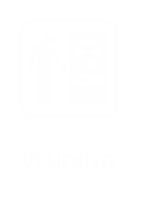 Vending Machine Engraved Sign