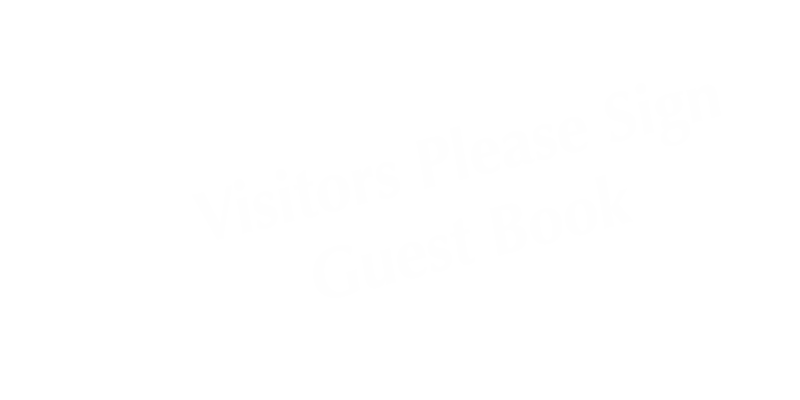 Visitors Please Sign Guest Book Tabletop Tent Sign