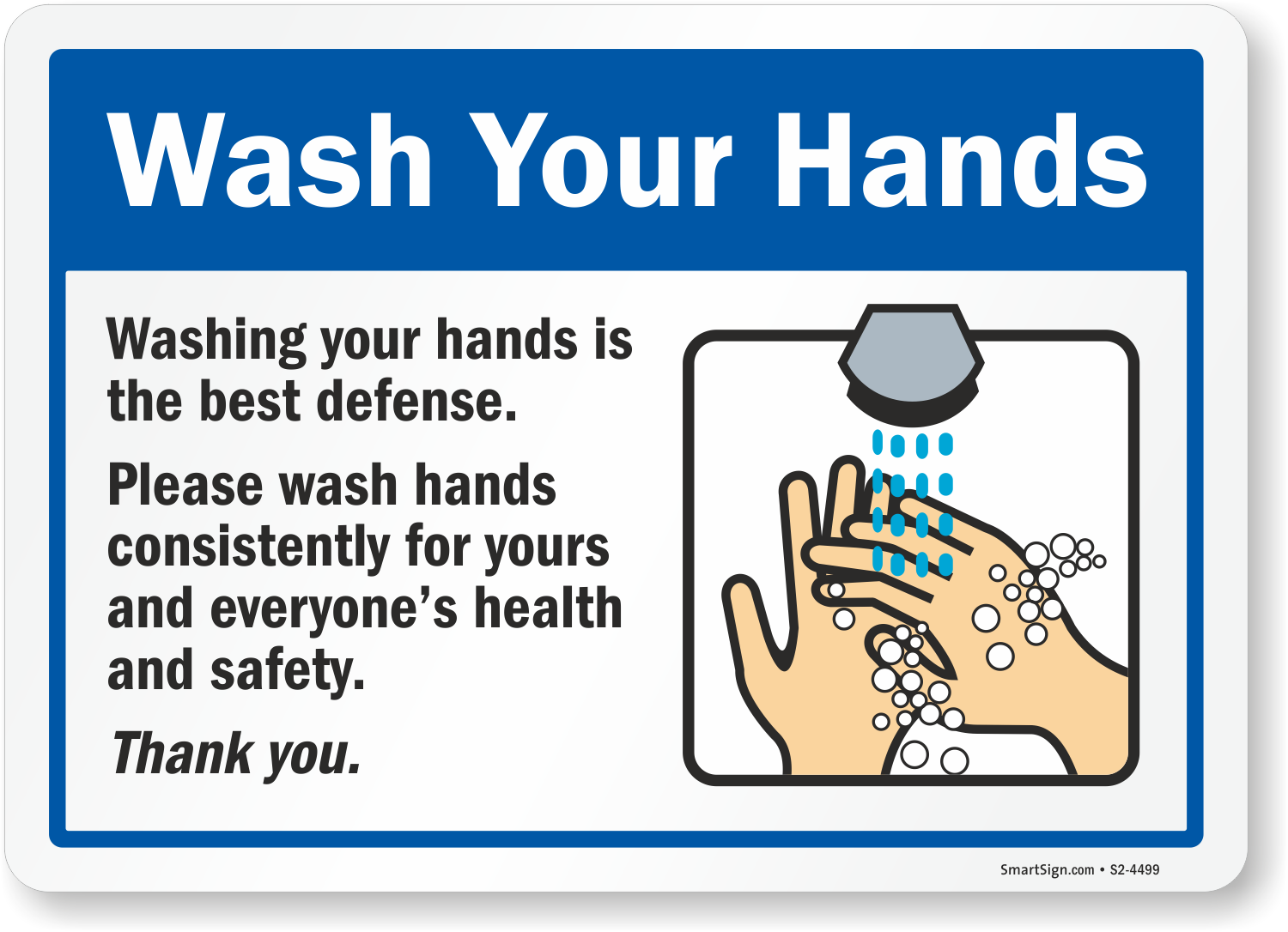 Hand Washing Signs