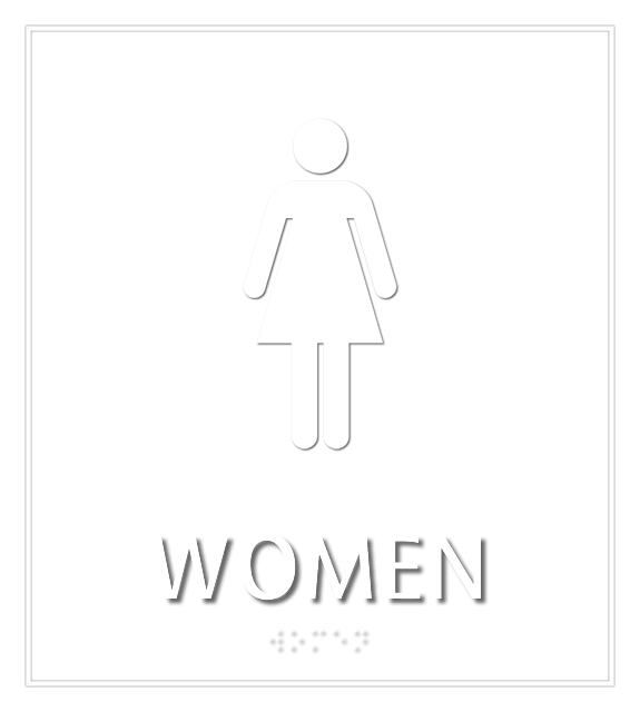 Women Bathroom, Women Sign