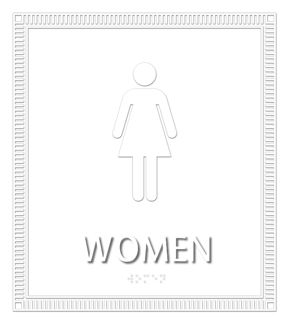 Women Restroom Sign